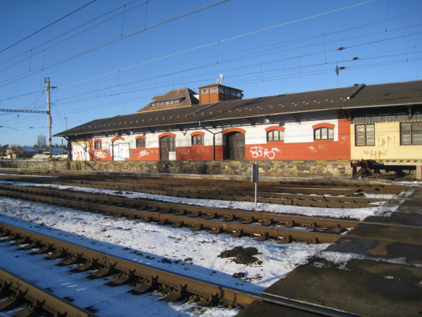 ŽST Lysá nad Labem technická budova