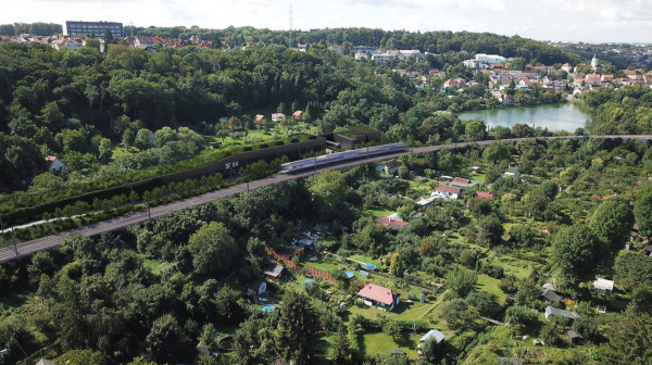 Úsek Veleslavín - Liboc - vizualizace dh architekti a Metroprojekt